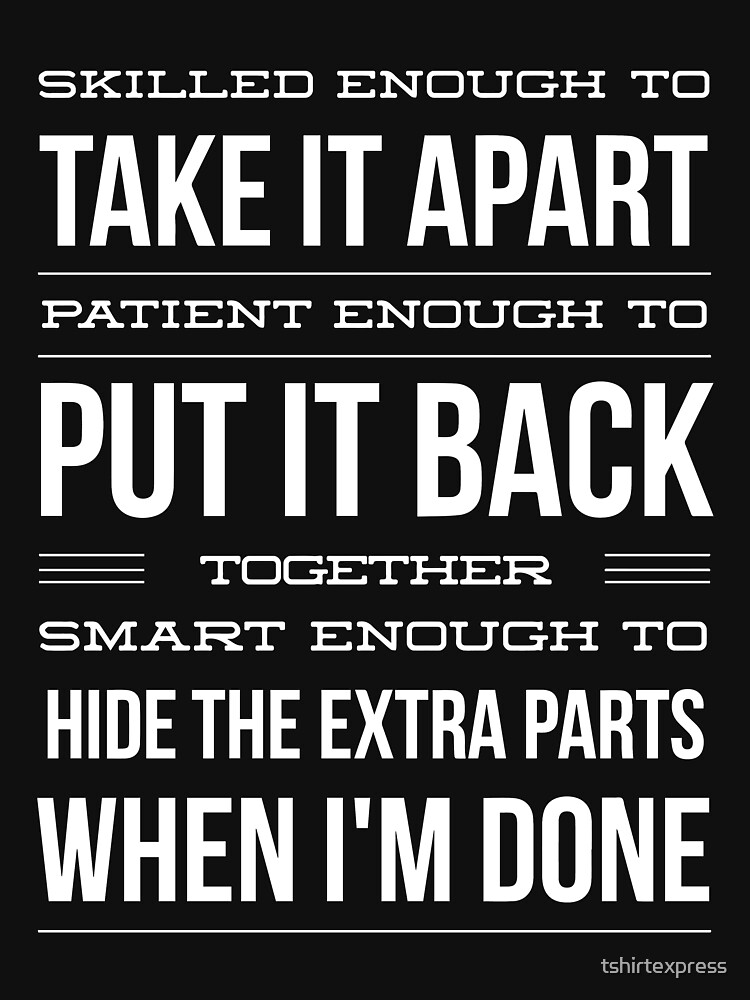 Skilled Mechanic by tshirtexpress
