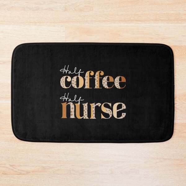 Item preview, Half Coffee Half Nurse designed and sold by ImaginedCo.