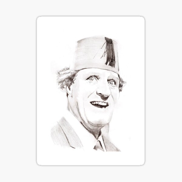 Tommy Cooper Sticker