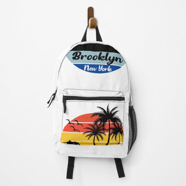 Item preview, Brooklyn Beach Seaside Retro Sunset designed and sold by mountainadora.
