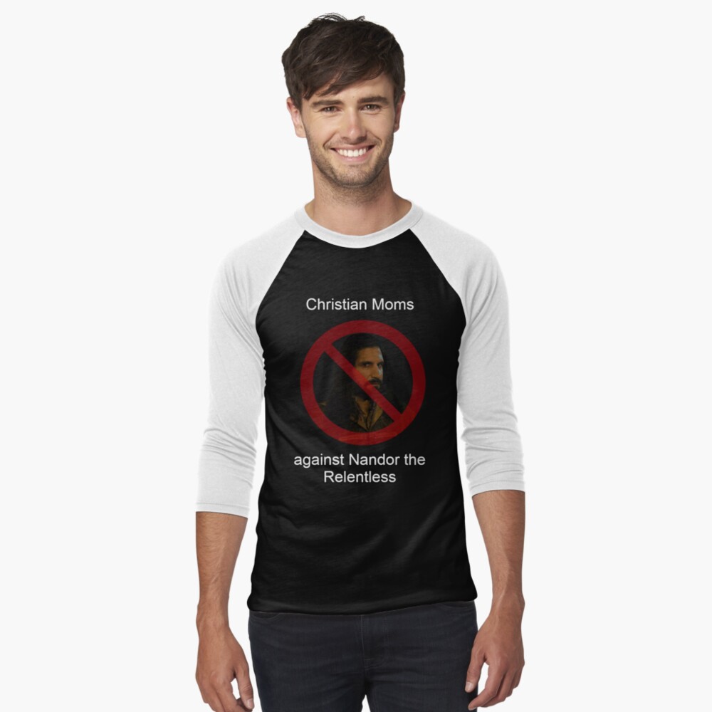 Aperçu de l'œuvre T-shirt baseball manches ¾ créée et vendue par guillerhomo.