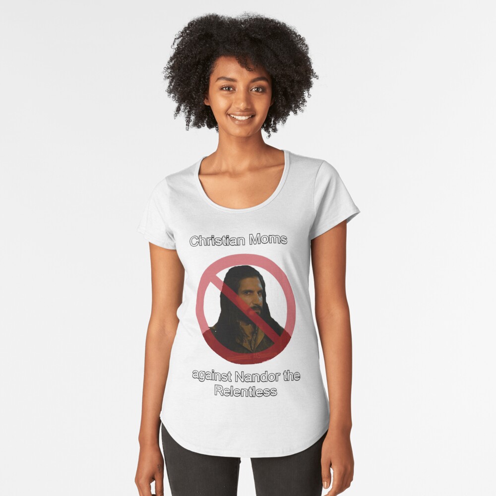 Aperçu de l'œuvre T-shirt premium échancré créée et vendue par guillerhomo.