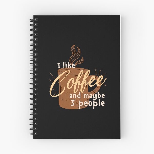 Item preview, I Like Coffee And Maybe 3 People designed and sold by Shirtflyer.