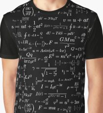 Physics - white on black Graphic T-Shirt