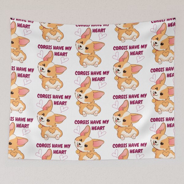 Item preview, Corgis Have My Heart designed and sold by VirtualFaries.