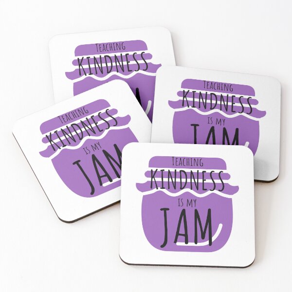 Item preview, Teaching Kindness is My Jam Teacher T-shirt designed and sold by Nerdygirlteez.