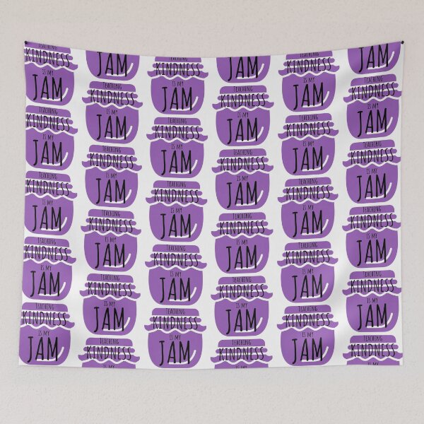 Item preview, Teaching Kindness is My Jam Teacher T-shirt designed and sold by Nerdygirlteez.