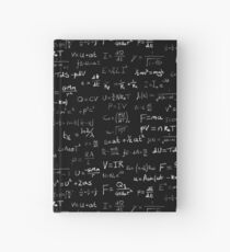Physics - handwritten Hardcover Journal