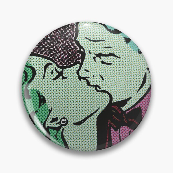 Item preview, Comic Heart | Kiss | Retro | Vintage | Lichtenstein Inspired designed and sold by spinolator.