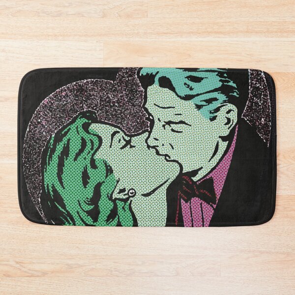 Item preview, Comic Heart | Kiss | Retro | Vintage | Lichtenstein Inspired designed and sold by spinolator.