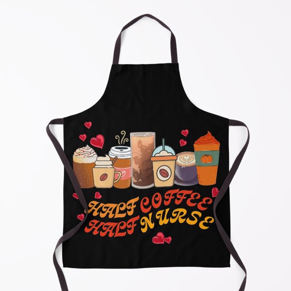Item preview, Half Coffee Half Nurse designed and sold by ImaginedCo.