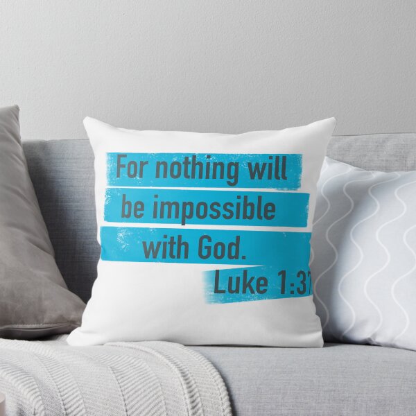 Item preview, Luke 1:37  designed and sold by Kaciekarnes.