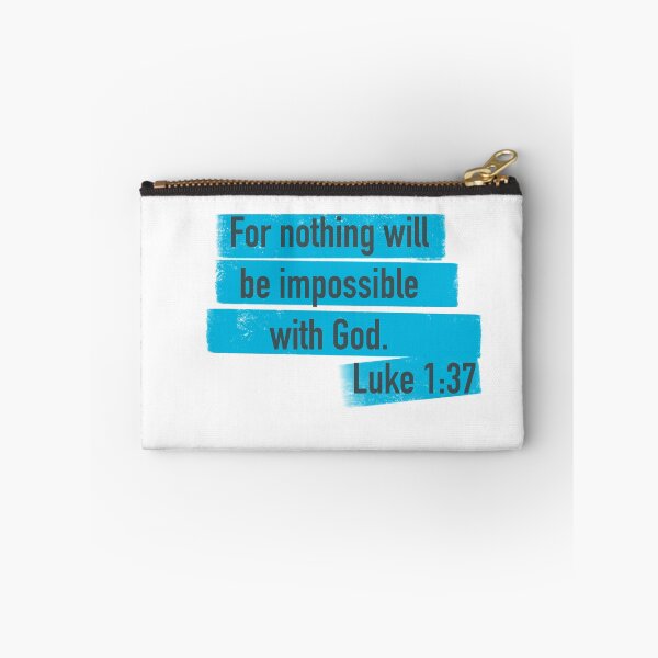 Item preview, Luke 1:37  designed and sold by Kaciekarnes.