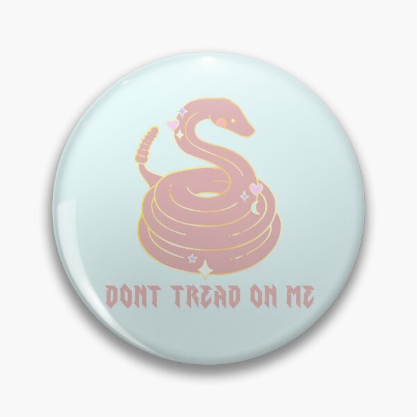 Item preview, Girls Gadsden, pink Gadsden flag, Don’t Tread Pretty Snake Pink, Dont Tread On Me, Rattlesnake, Pink Rattlesnake designed and sold by Anonymousbtb.