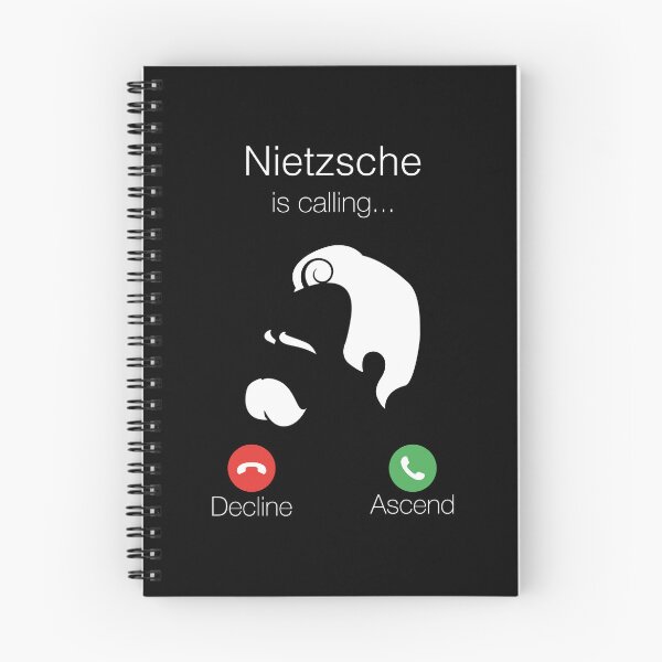 Item preview, Nietzsche is Calling Decline or Ascend -  Philosophy Meme designed and sold by pomak.