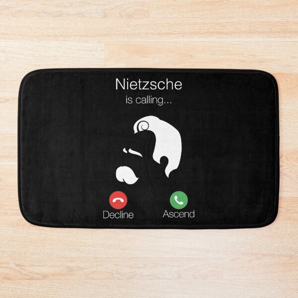 Item preview, Nietzsche is Calling Decline or Ascend -  Philosophy Meme designed and sold by pomak.
