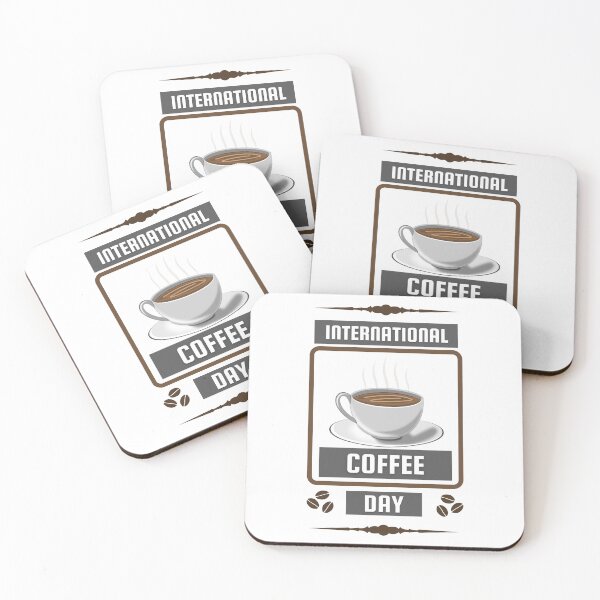 Item preview, International Coffee Day - 1st October designed and sold by Fab Art DESIGN LAB.