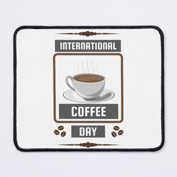Item preview, International Coffee Day - 1st October designed and sold by Fab Art DESIGN LAB.