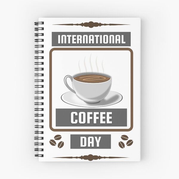 Item preview, International Coffee Day - 1st October designed and sold by Fab Art DESIGN LAB.
