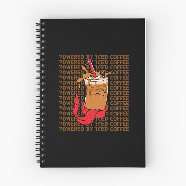 Item preview, Powered By Iced Coffee, Vintage, Morning Grumpy designed and sold by Shirtflyer.