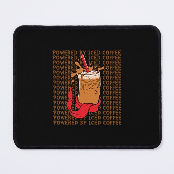 Item preview, Powered By Iced Coffee, Vintage, Morning Grumpy designed and sold by Shirtflyer.