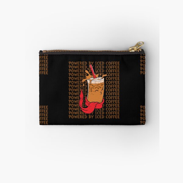 Item preview, Powered By Iced Coffee, Vintage, Morning Grumpy designed and sold by Shirtflyer.