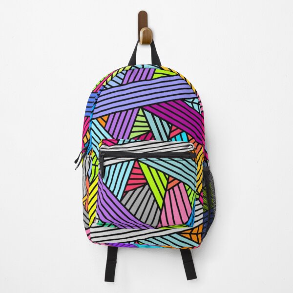 Item preview, Colorful geometric retro pattern lines designed and sold by IMNIUM.