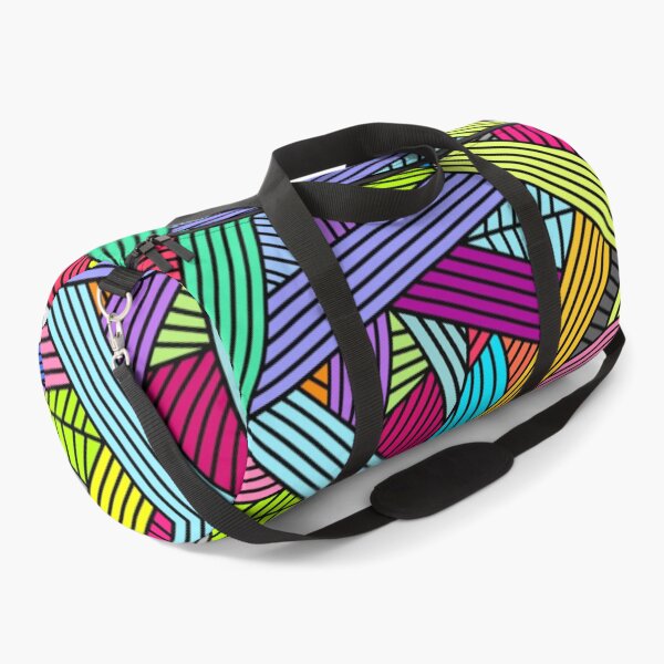 Item preview, Colorful geometric retro pattern lines designed and sold by IMNIUM.
