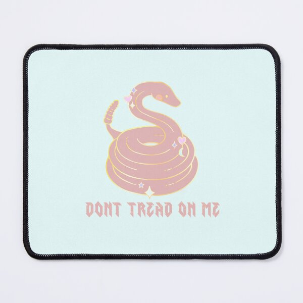 Item preview, Girls Gadsden, pink Gadsden flag, Don’t Tread Pretty Snake Pink, Dont Tread On Me, Rattlesnake, Pink Rattlesnake designed and sold by Anonymousbtb.