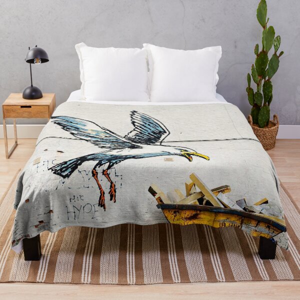 Item preview, Seagull Stealing Fries - Banksy designed and sold by WE-ARE-BANKSY.