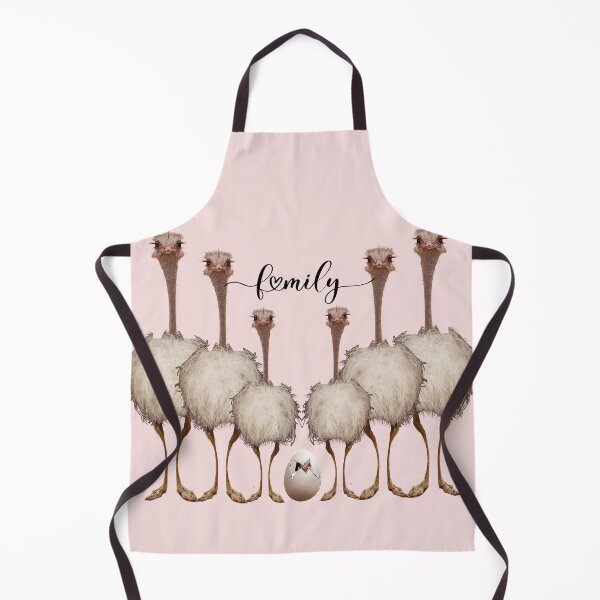 Item preview, Family Ostrich - Graphic .  Cathy Cheyne designed and sold by CathyCheyne.