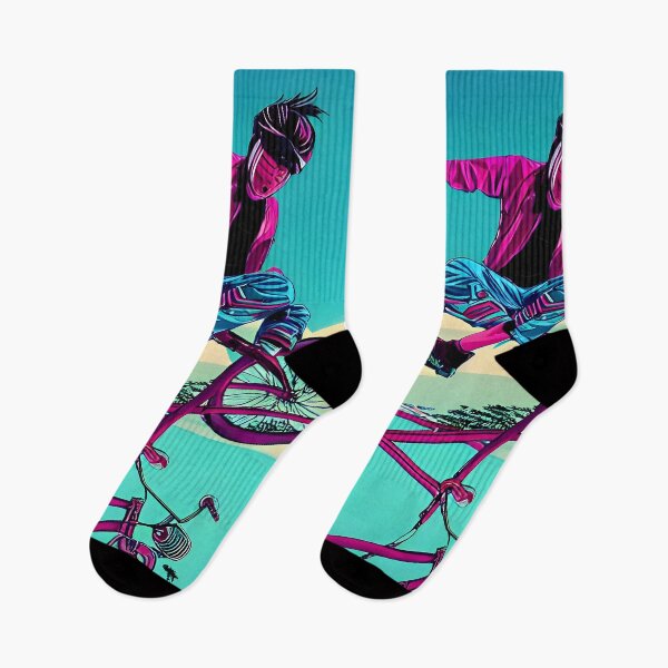 Item preview, Look Mom no hands , BMX synthwave aesthetic surrealism, Japanese trees designed and sold by Scoopivich.