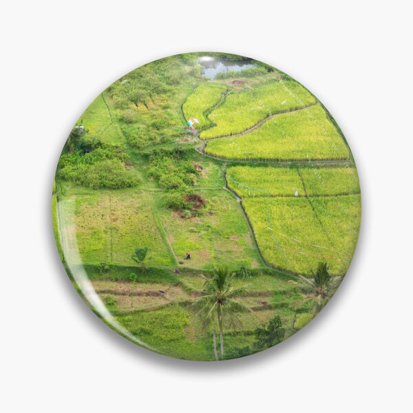Item preview, View of the village with paddy field designed and sold by klimov0101.
