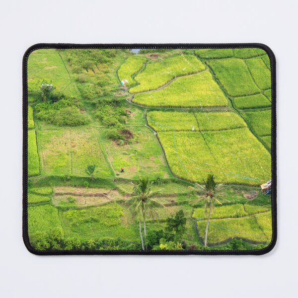 Item preview, View of the village with paddy field designed and sold by klimov0101.