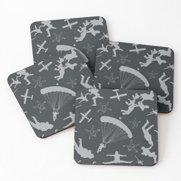 Item preview, Skydiving pattern 1 designed and sold by FatSlugDesigns.