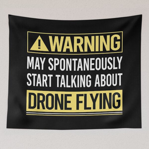 Item preview, Warning About Drone Flying designed and sold by WrightTrouble.