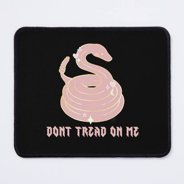 Item preview, Don’t Tread Pretty Snake Pink/Blk designed and sold by Anonymousbtb.