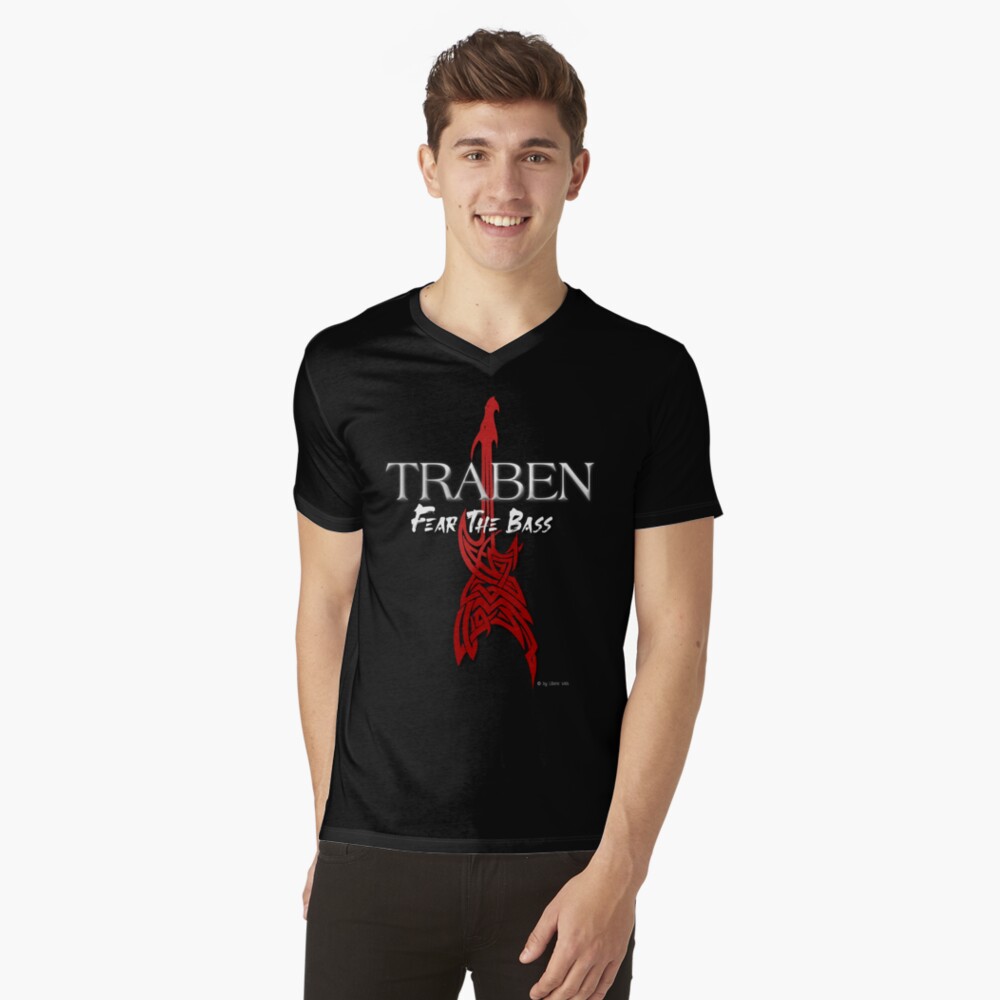 Item preview, V-Neck T-Shirt designed and sold by Regal-Music.