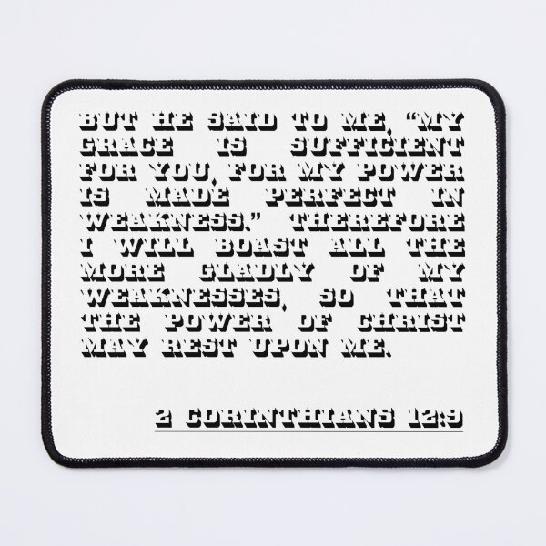 Item preview, Copy of 2 Corinthians 12:9 designed and sold by IsraWiss.