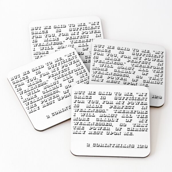 Item preview, Copy of 2 Corinthians 12:9 designed and sold by IsraWiss.