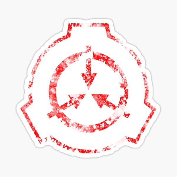 Scp Foundation Symbol Sticker For Sale By Rebellion 10 Redbubble