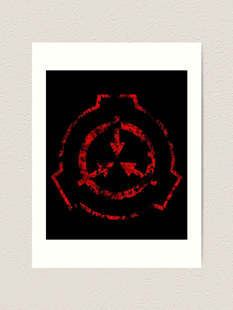 SCP Foundation Rectencular Symbol Art Board Print for Sale by