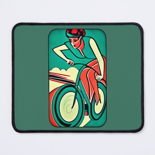 Item preview, Bicycle female cyclist (#01) [Create a set!] designed and sold by SolidEarthArt.