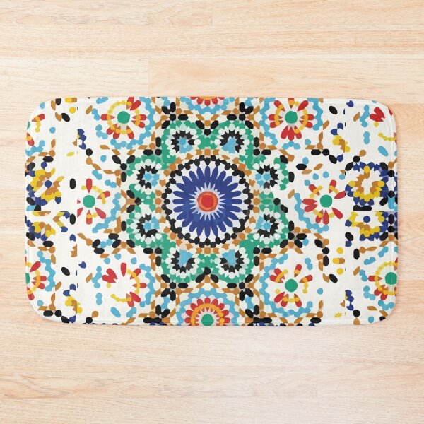 Item preview, Colorful Abstract Moroccan zalij designed and sold by CodeSensei.