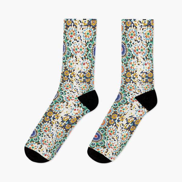 Item preview, Colorful Abstract Moroccan zalij designed and sold by CodeSensei.