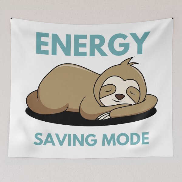 Item preview, Energy Saving Mode designed and sold by DesignAndTales.