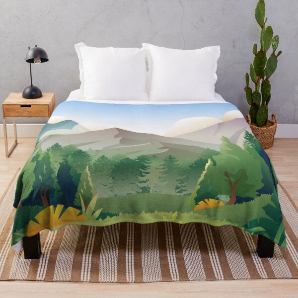 Item preview, Gradient mountain landscape designed and sold by klimov0101.
