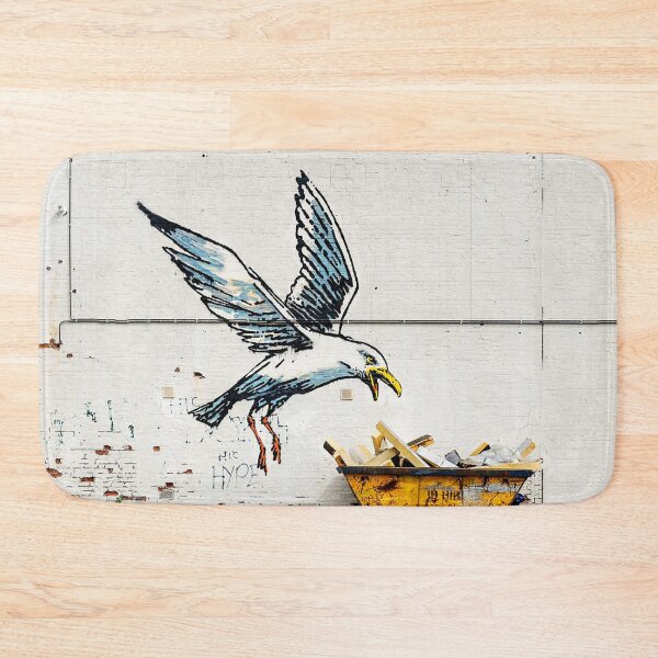 Item preview, Seagull Stealing Fries - Banksy designed and sold by WE-ARE-BANKSY.