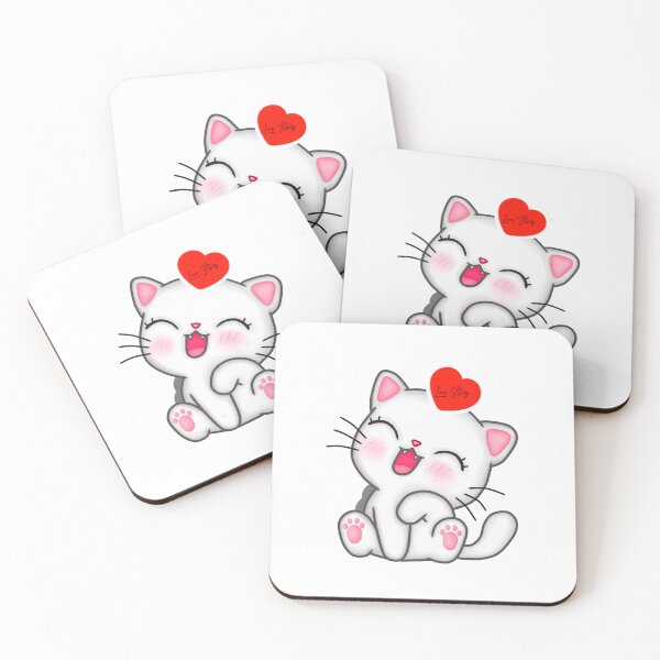 Item preview, kitty in Love Story | My Cat loves Me and I love it  designed and sold by Tee-Show.