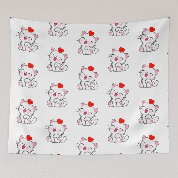 Item preview, kitty in Love Story | My Cat loves Me and I love it  designed and sold by Tee-Show.